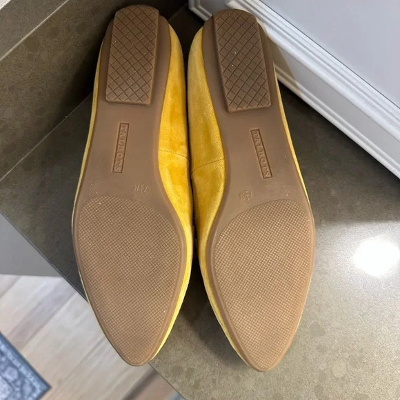 Talbots Yellow Tassel Loafers - Picture 6 of 7